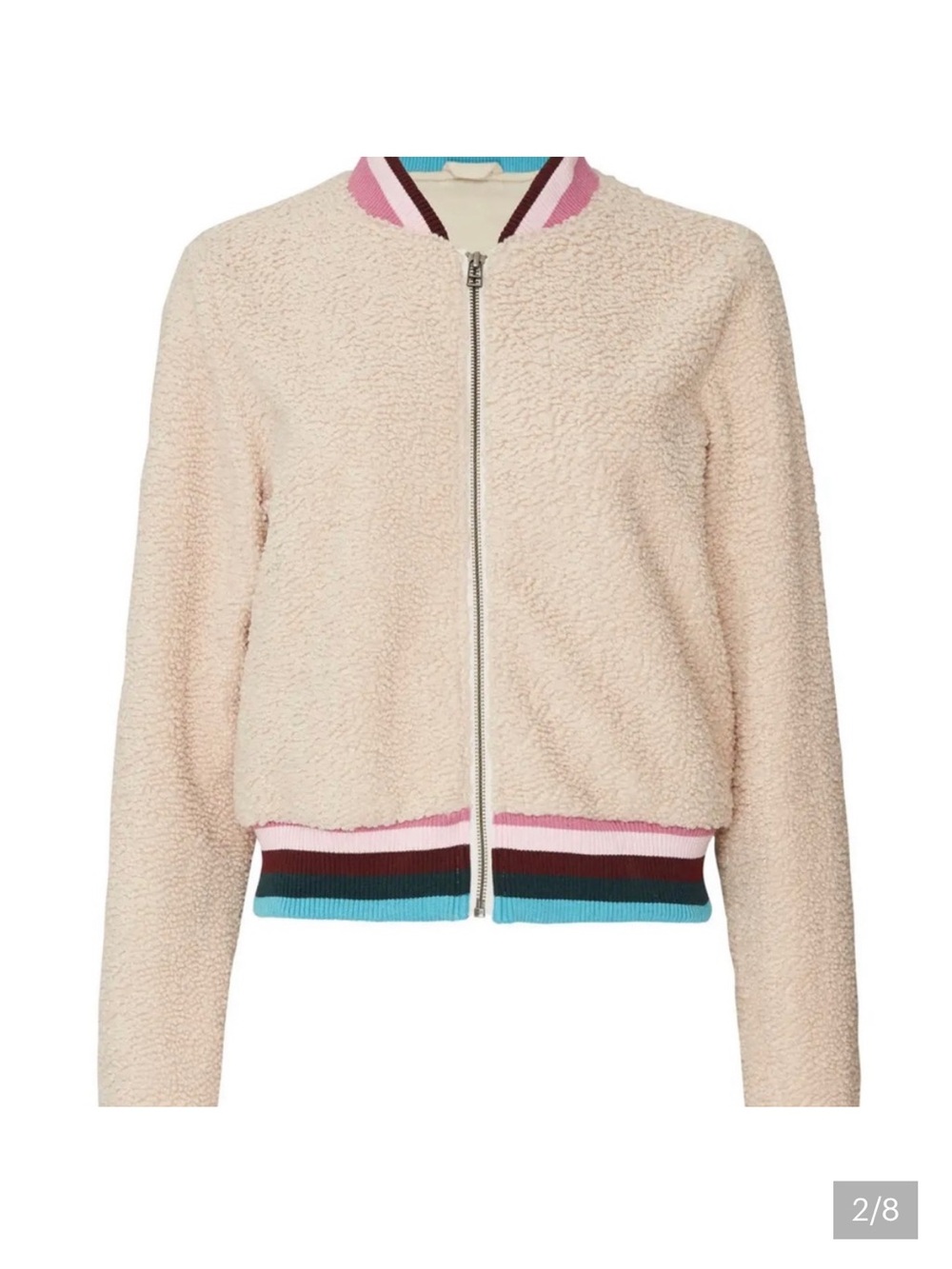 Spiritual Gangster Sherpa Bomber Jacket XS
